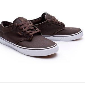 vans atwood leather brown